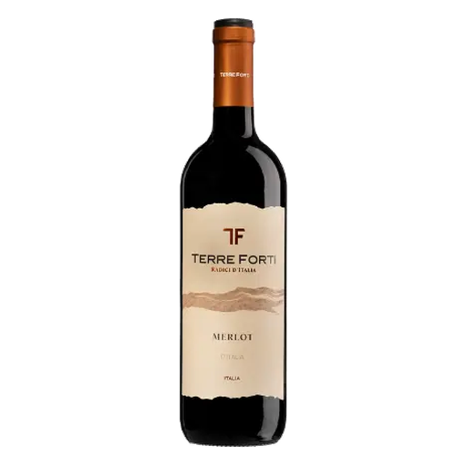 [8032625363057] VINO ROJO MERLOT TERRE FORTI