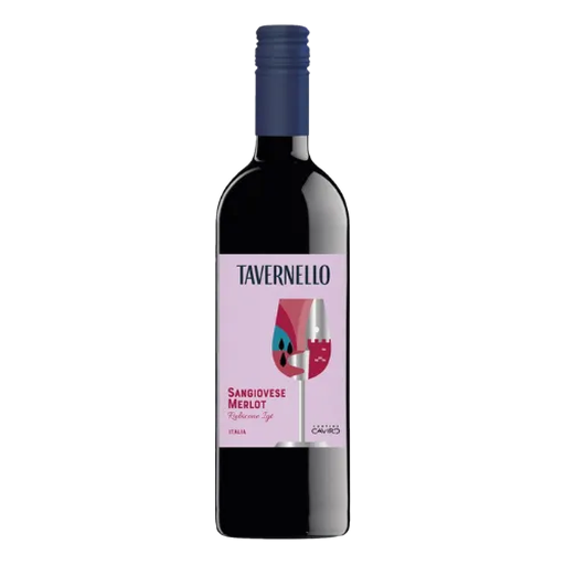 [8008530049706] VINO ROJO SANGIOVESE MERLOT TAVERNELLO