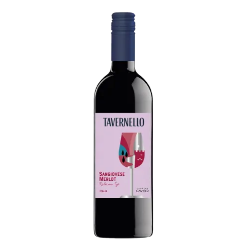 VINO ROJO SANGIOVESE MERLOT TAVERNELLO